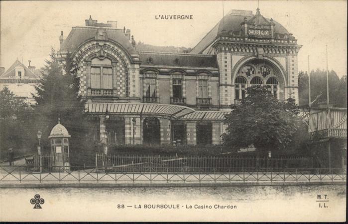 La Bourboule Le Casino Chardon