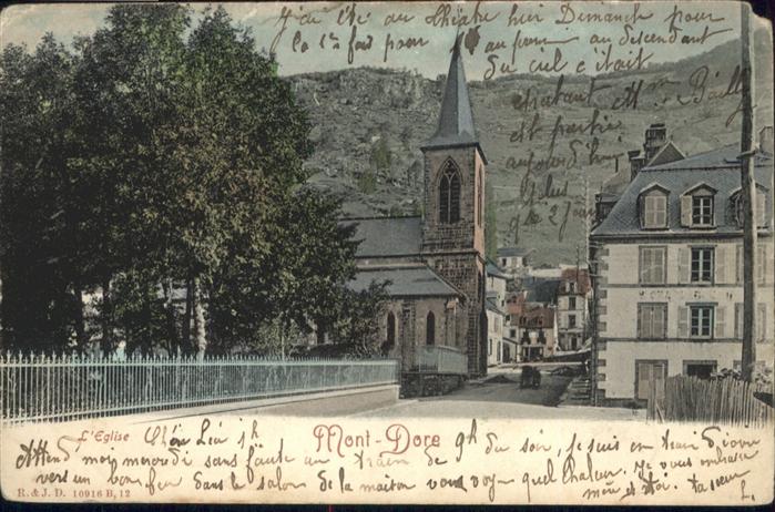 Mont-Dore L'Eglise