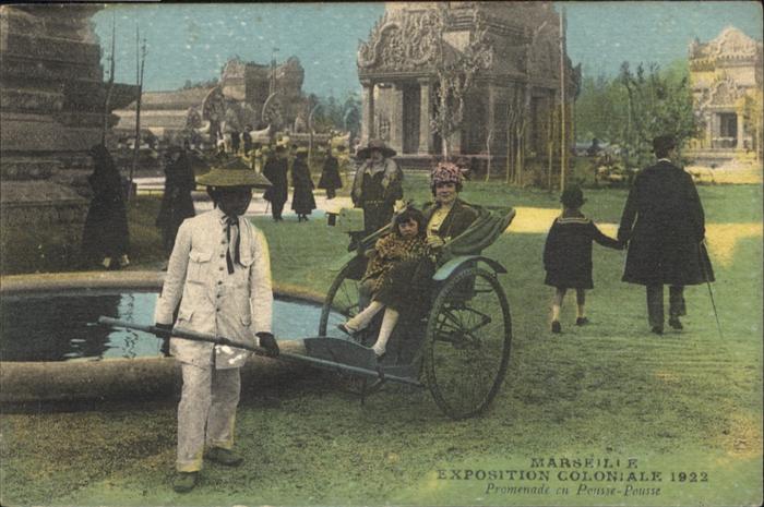 Marseille Bouches-du-Rhone Exposition Coloniale 1922