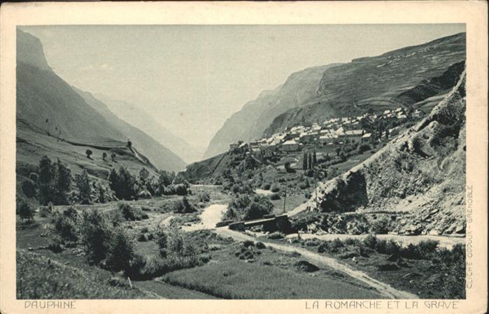 Dauphine la Romanche la Grave
