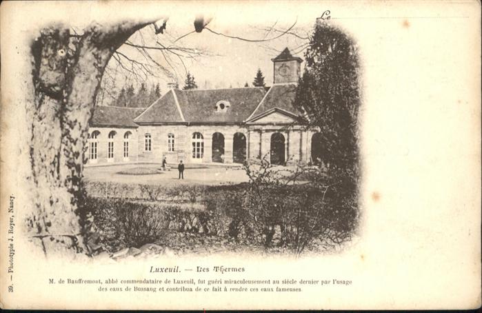 Luxeuil-les-Bains Les Thermes