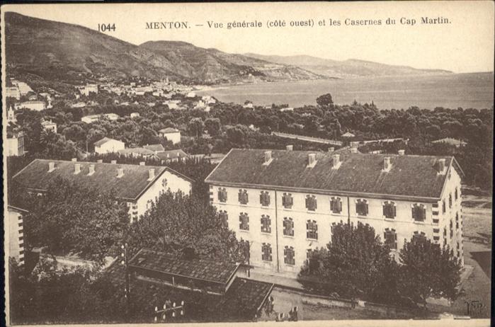 Menton Alpes Maritimes Les Casernes du Cap Martin