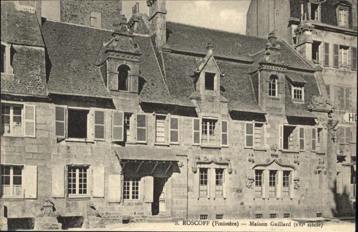 Roscoff Maison Gaillard