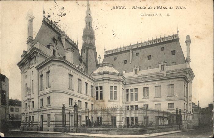 Sens 89 Abside de l_Hotel de Ville