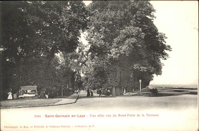 Saint-Germain-en-Laye Une allee