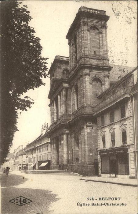 Belfort Alsace Eglise Saint-Christophe
