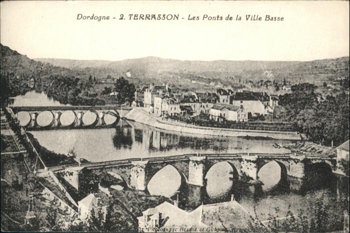 Terrasson-Lavilledieu Les Ponts de la Ville Blasse