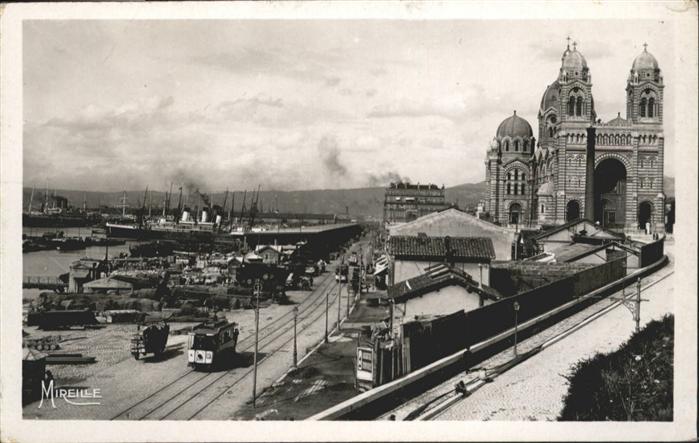 Marseille Bouches-du-Rhone La Cathedrale le Quai de la Joliette