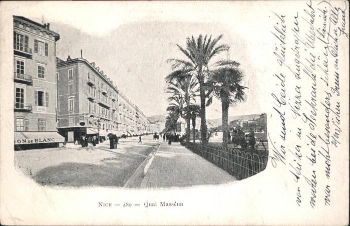 Nice Alpes Maritimes Quai Massena