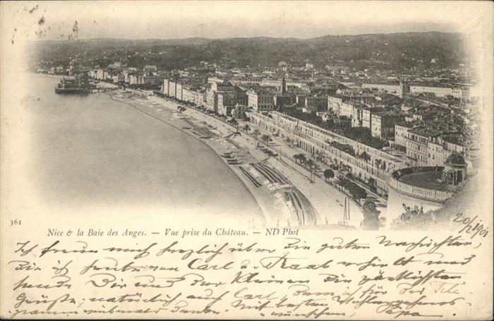 Nice Alpes Maritimes la Baie des Anges