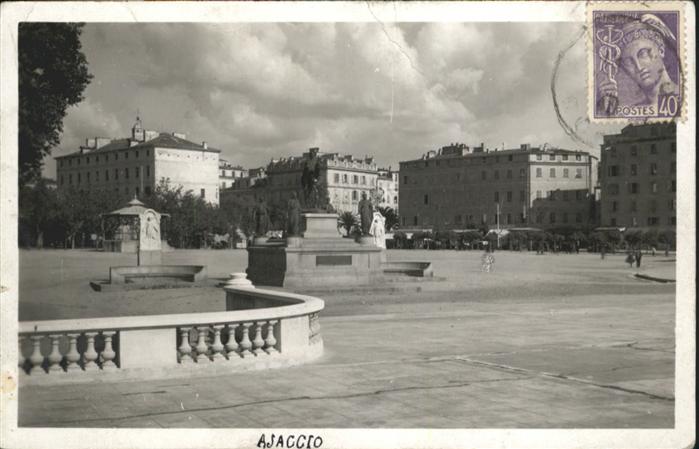 Ajaccio La Place du Diamant