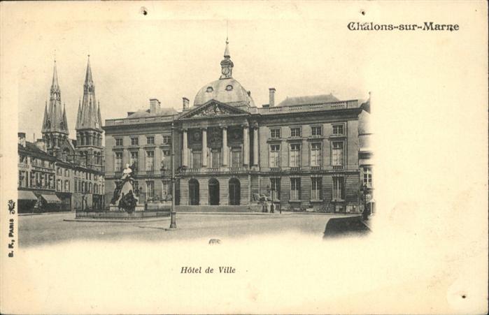 Chalons-en-Champagne Marne Hotel de Ville