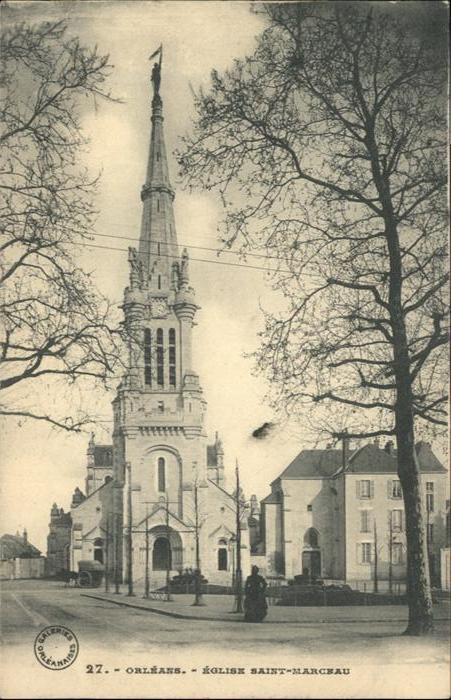 Orleans Loiret Eglise Saint-Marcbau