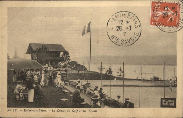 Evian-les-Bains Haute Savoie Le Chalet du Golf et les Tennis