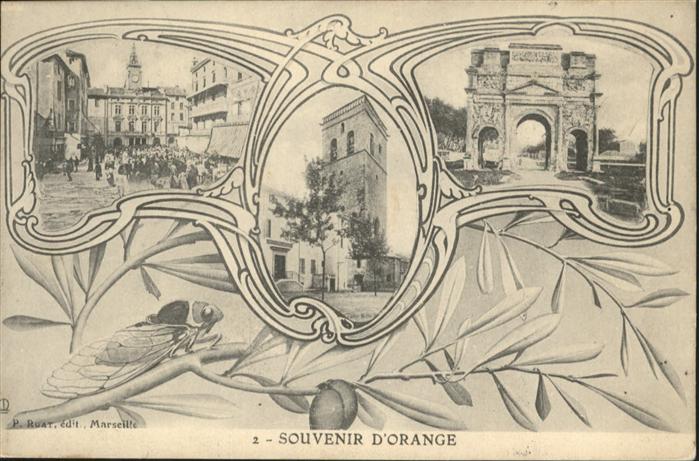 Orange Vaucluse Souvenir