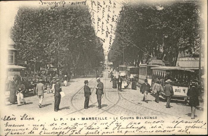 Marseille Bouches-du-Rhone Le Cours Belsunce