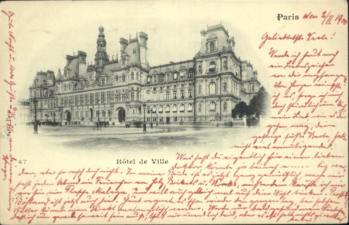 Paris Hotel de Ville