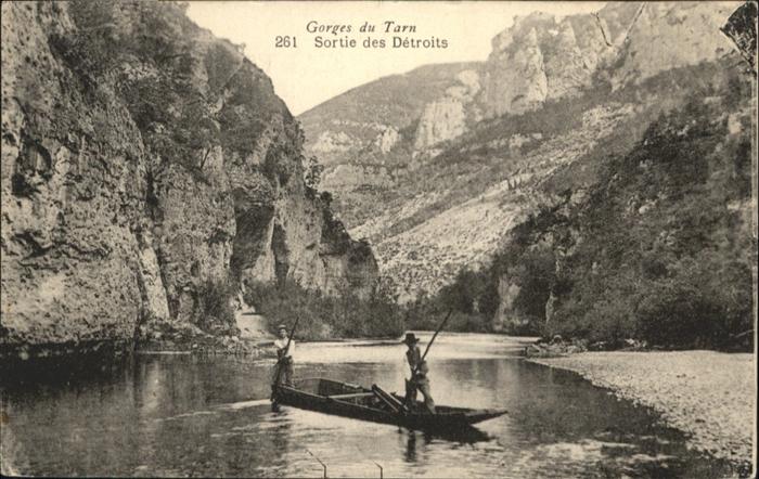Gorges du Tarn Sortie des Detroits
