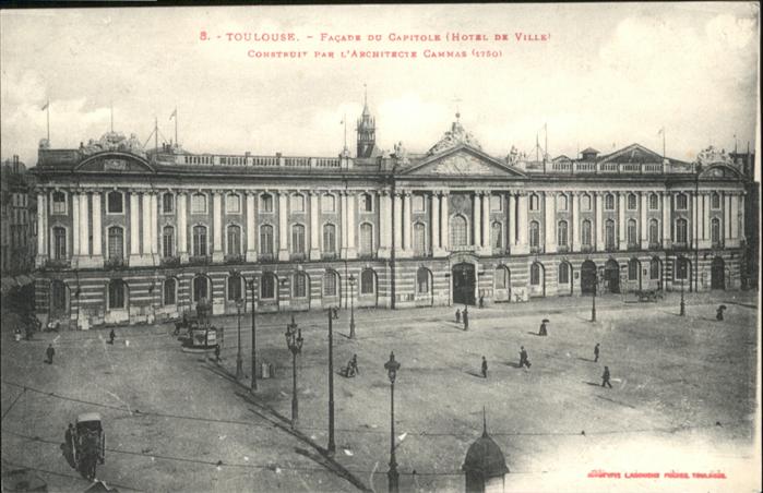 Toulouse Haute-Garonne Facade du Capitole Hotel de Ville