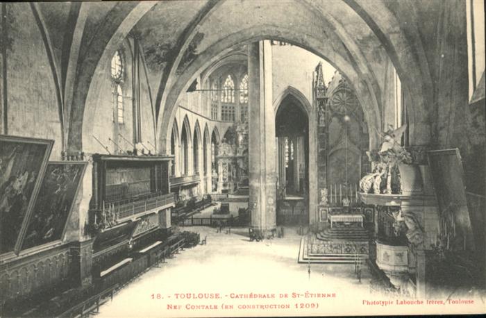 Toulouse Haute-Garonne Cathedrale de St. Etienne