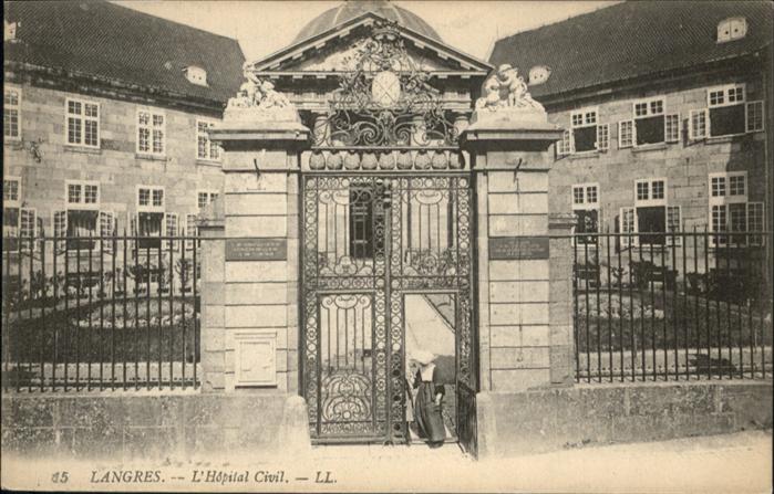 Langres l_Hopital Civil