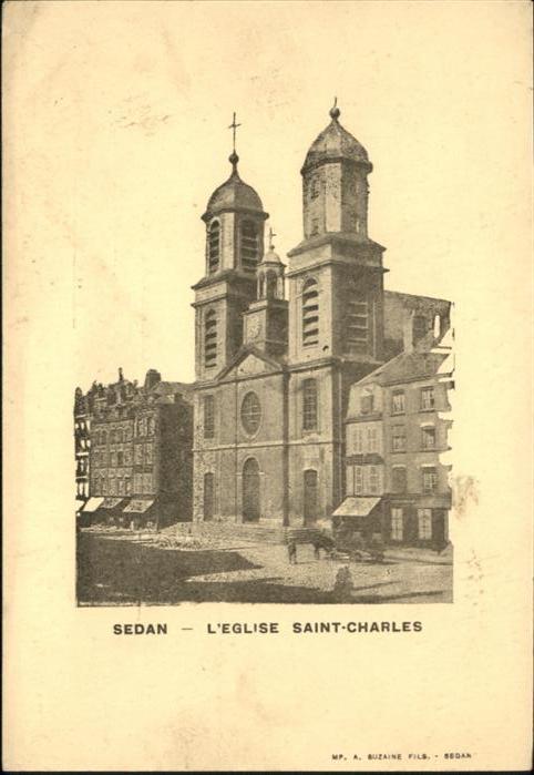 Sedan Ardennes L'Eglise Saint-Charles