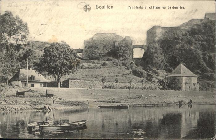 Bouillon Wallonne Pont-levis et chateau