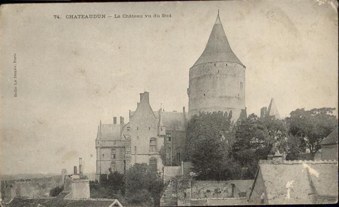 Chateaudun Le Chateau vu du Sud