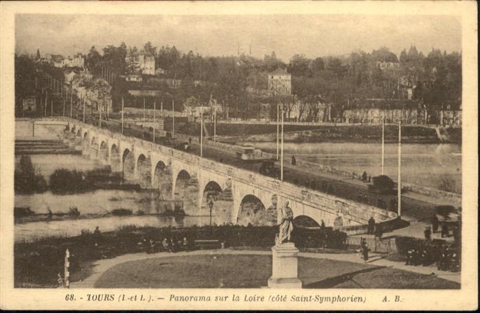 Tours Indre-et-Loire La Loire le Pont