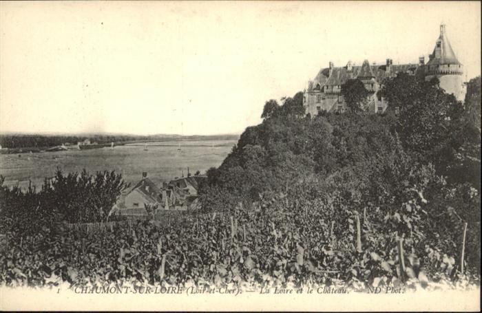Chaumont-sur-Loire La Loire le Chateau
