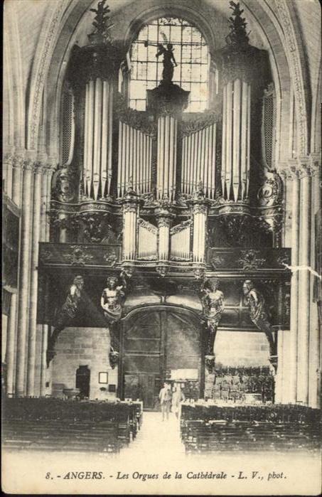 Angers Les Orgues de la Cathedrale