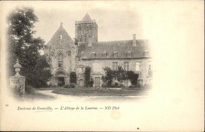 Granville Manche L'Abbaye de la Lucerne