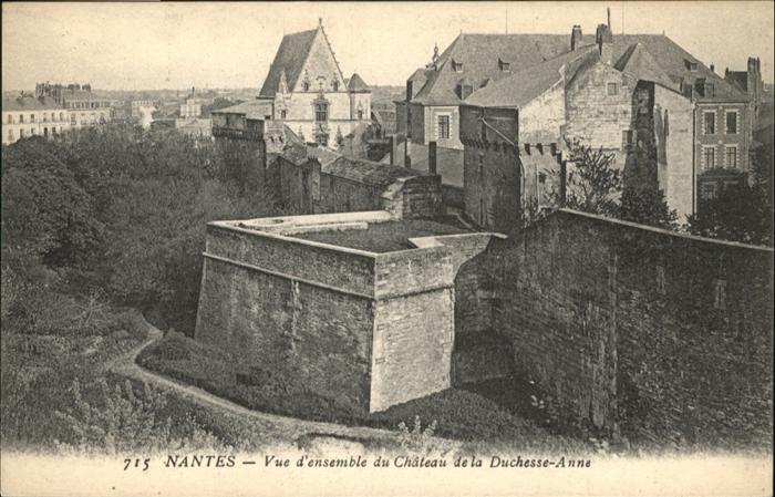 Nantes Loire Atlantique Chateau de la Duchesse-Anne