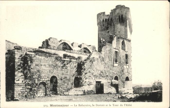 Montmajour Le Refectoire Le Dortoir la Tour de l'A