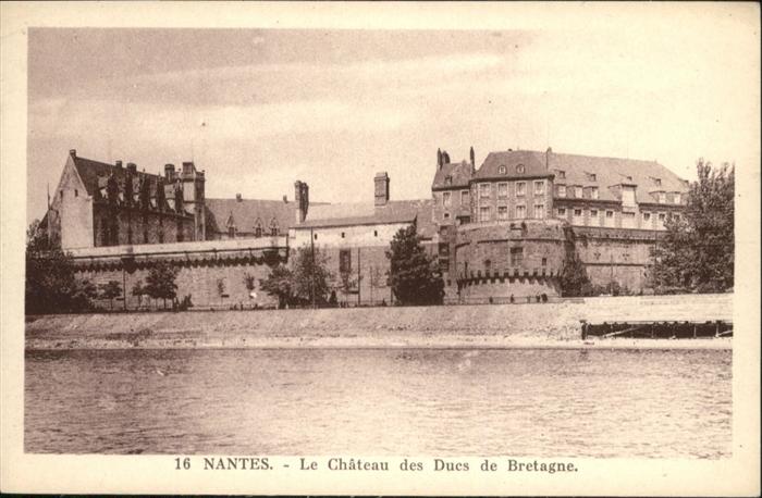 Nantes Loire Atlantique Le Chateau des Dues de Bretagne
