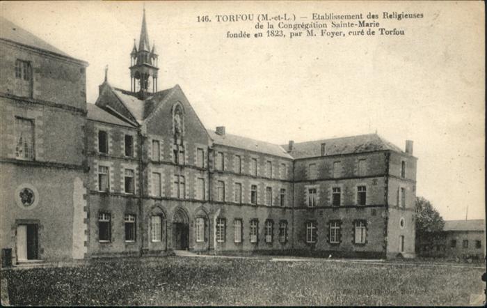 Torfou Maine-et-Loire Etabliessement des Religieuses