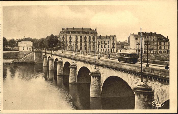 Roanne Loire Le Pont et le Quai de la Loire