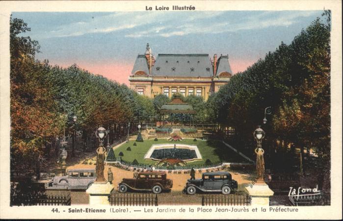 Saint-Etienne 42 Loire Les Jardins de la Place Jean-Jaures et
