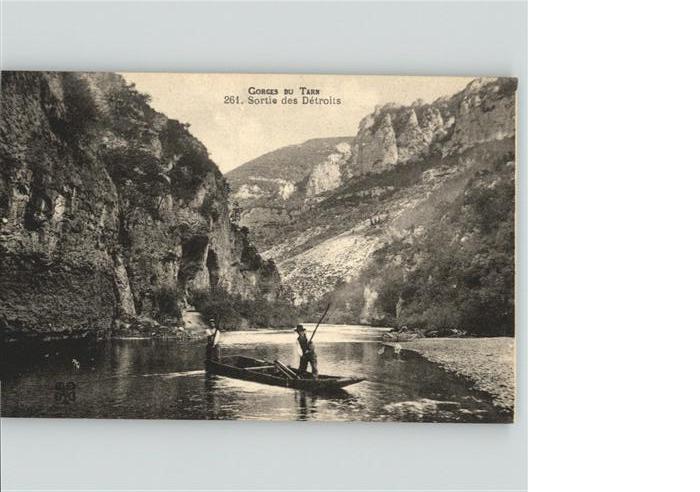 Gorges du Tarn Sortie des Detroits