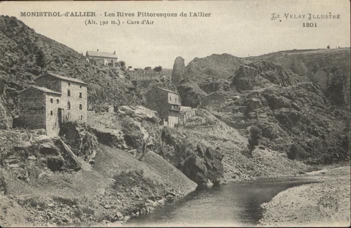 Monistrol-d Allier Les Rives pittoresques de l'Allier Cure