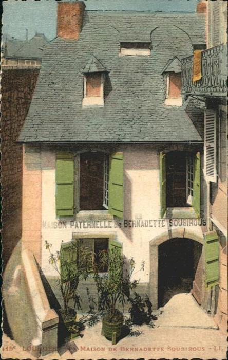 Lourdes Hautes Pyrenees Maison Paternelle de Bernadette Soubiro