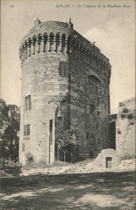 Dinan 22 Le Chateau de la Duchesse Anne