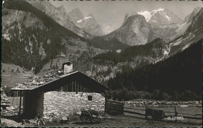 Pralognan-la-Vanoise Vieux Chalet Massif de la Vanoise
