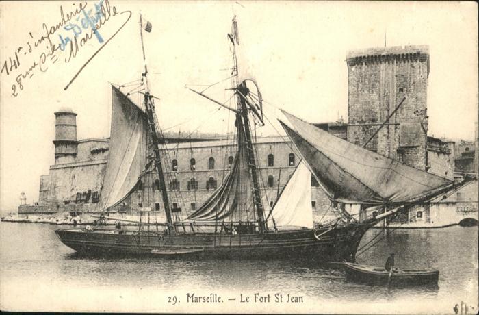 Marseille Bouches-du-Rhone Le Fort St. Jean