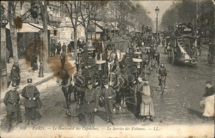 Paris Le Boulevard des Capucines