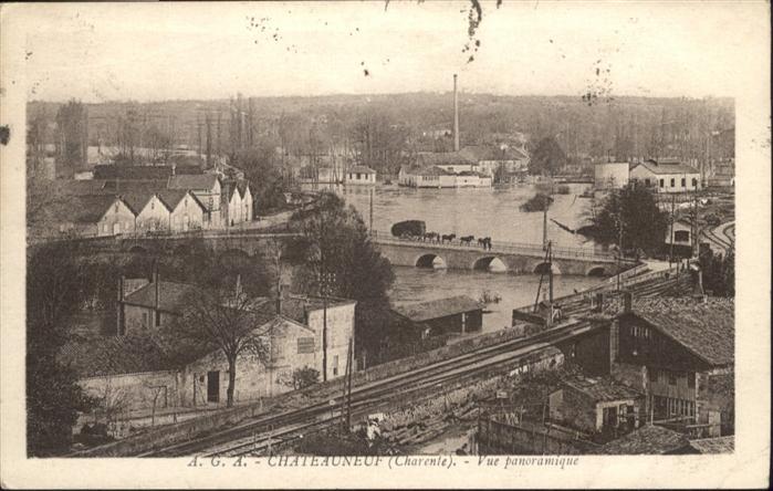 Chateauneuf-sur-Charente Vue panoramique