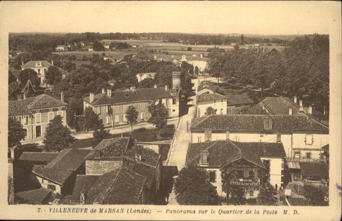 Villeneuve-de-Marsan Quartier de la Poste