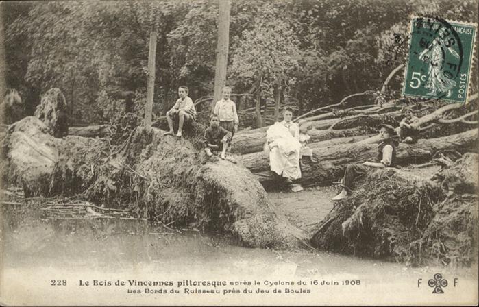 Vincennes Le Bois Ceylone 1908