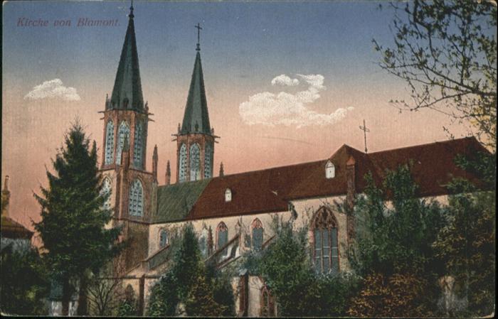 Blamont Meurthe-et-Moselle Kirche