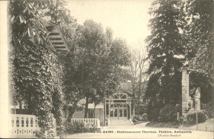 Bourbonne-les-Bains Thermal Theatre Antiquites